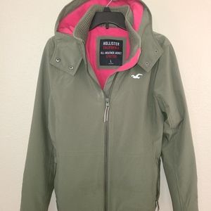 Hollister All Weather Fleece Lined Jacket